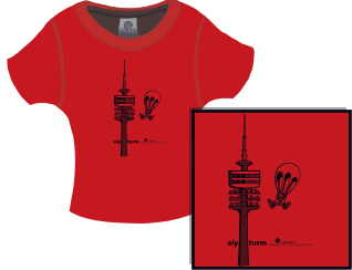 T-Shirt Motiv: Olympiaturm